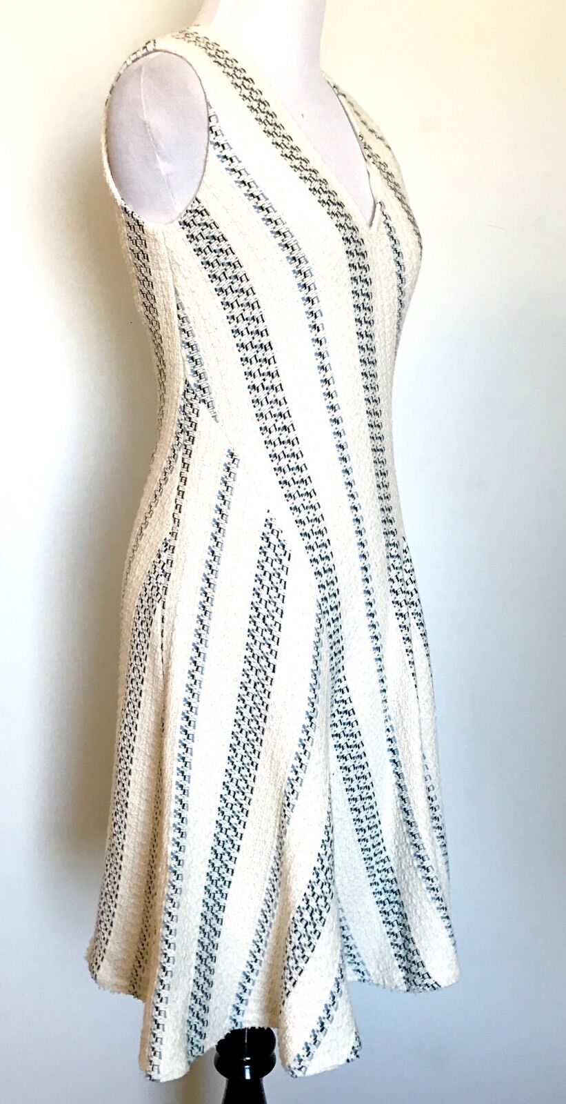 Tory Burch Cream Woven Stacey Dress. NWT Retail $425  Price $190 Size 0