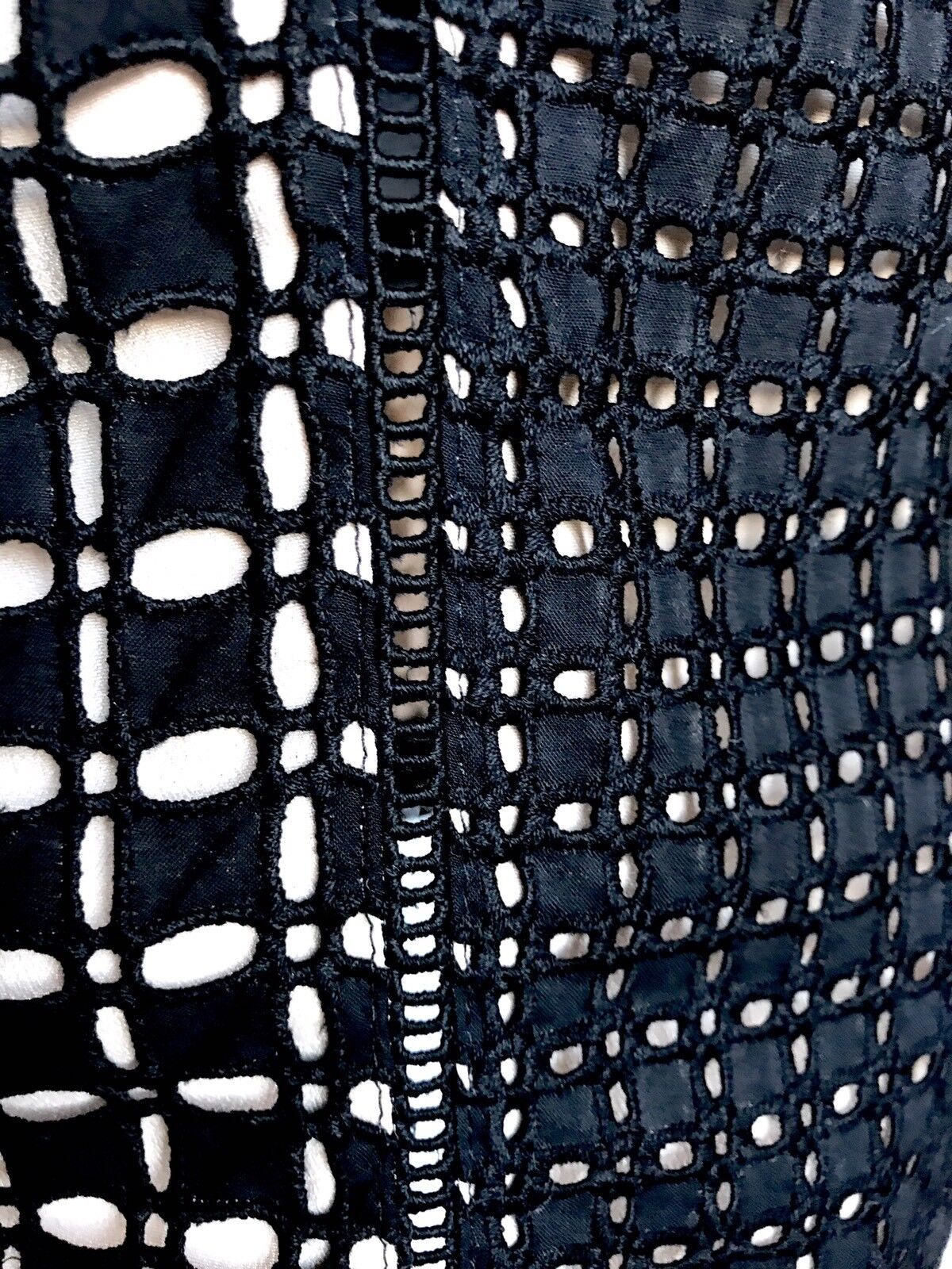 J.Crew One-shoulder dress in eyelet Black NWT Size 10 Retail $158 Price $50.99