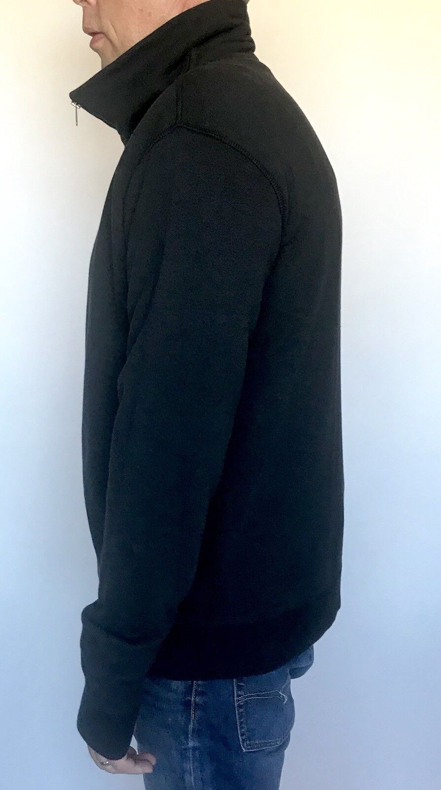 AllSaints Fordala Funnel Neck SweatShirt Retail $165 NWT Price $85 Size M