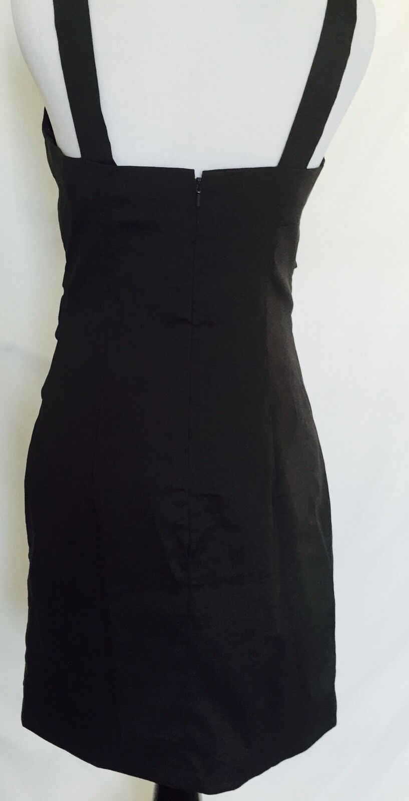 Dalia MacPhee Silver gray Formal Prom, Cocktail Dress Diamanté NWT Sz 4 $45