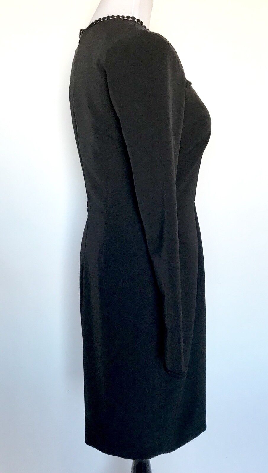 Alexia Admor Black Lace Panel Dress. Retail $225 Price $98 Size S NWT