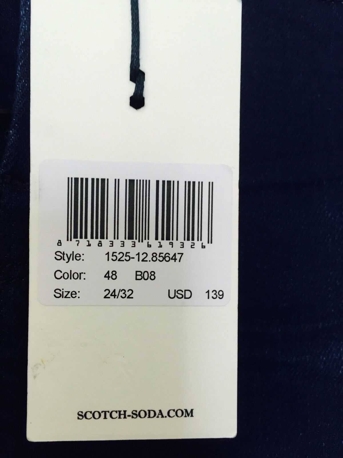 Maison Scotch Scotch & Soda Skinny Jeans NWT Size 24 Retails $139 Price $85