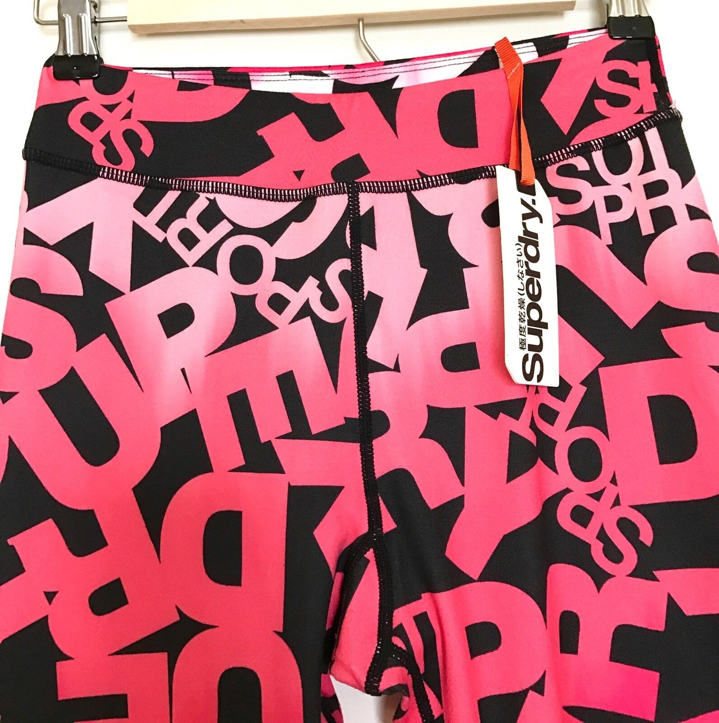 Superdry Gym Logo Leggings. Zip Pocket Back NWOTSize XS Retails $44.50 Price $33