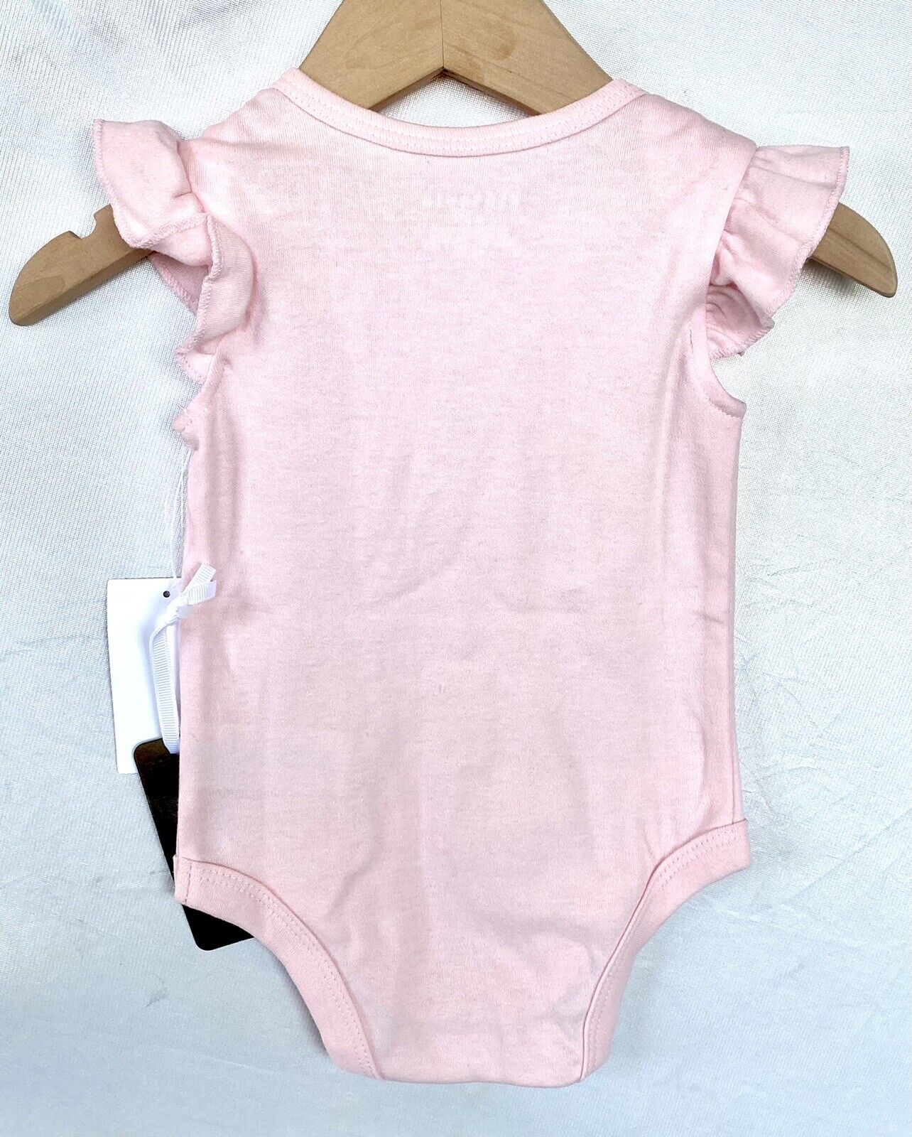 Kidtopia pink ruffle sleeve rainbow Body Vest Price $9.50 0-3 Months