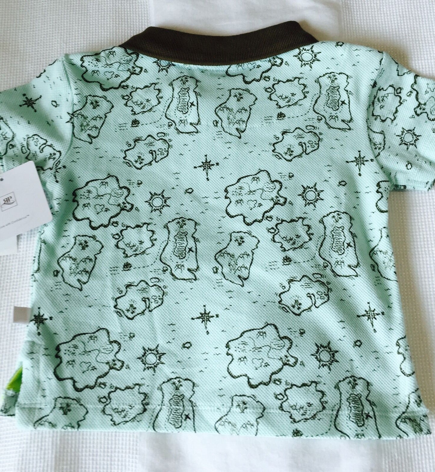 Rosie Pope Baby Polo Top. Retails $28 Price $12.85 12 Months Green