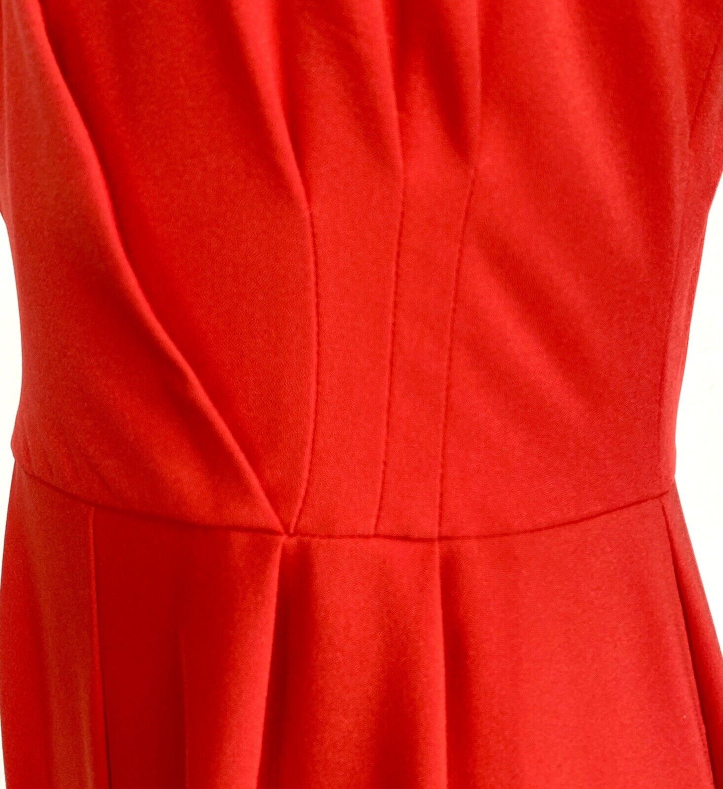 Hutch Crepe red jumpsuit Retails $253 Price $99 Size 6 Deep V NWT Anthropologie