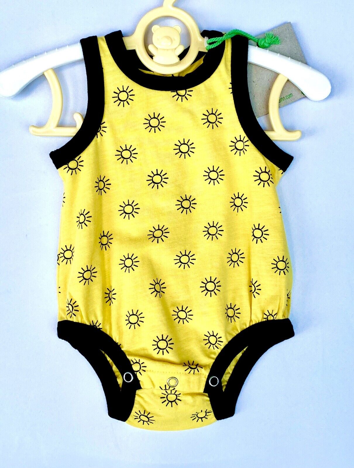 Kate Quinn Organic Cotton bubble Romper Price $26 0-3 M Sunshine