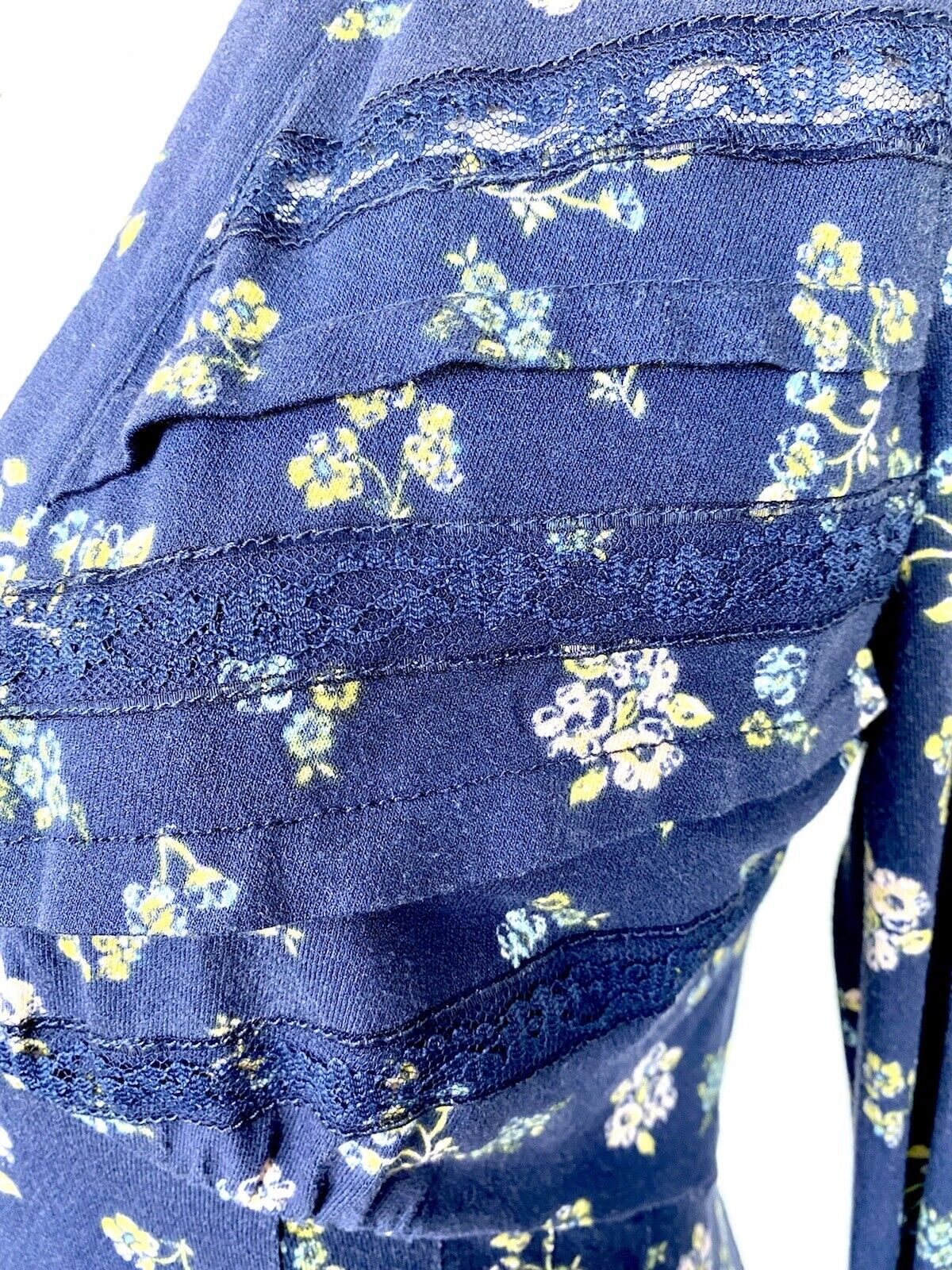 Free People Floral Collared Dress Sz XS Retail $128 Price $76.80 NWT Stretch