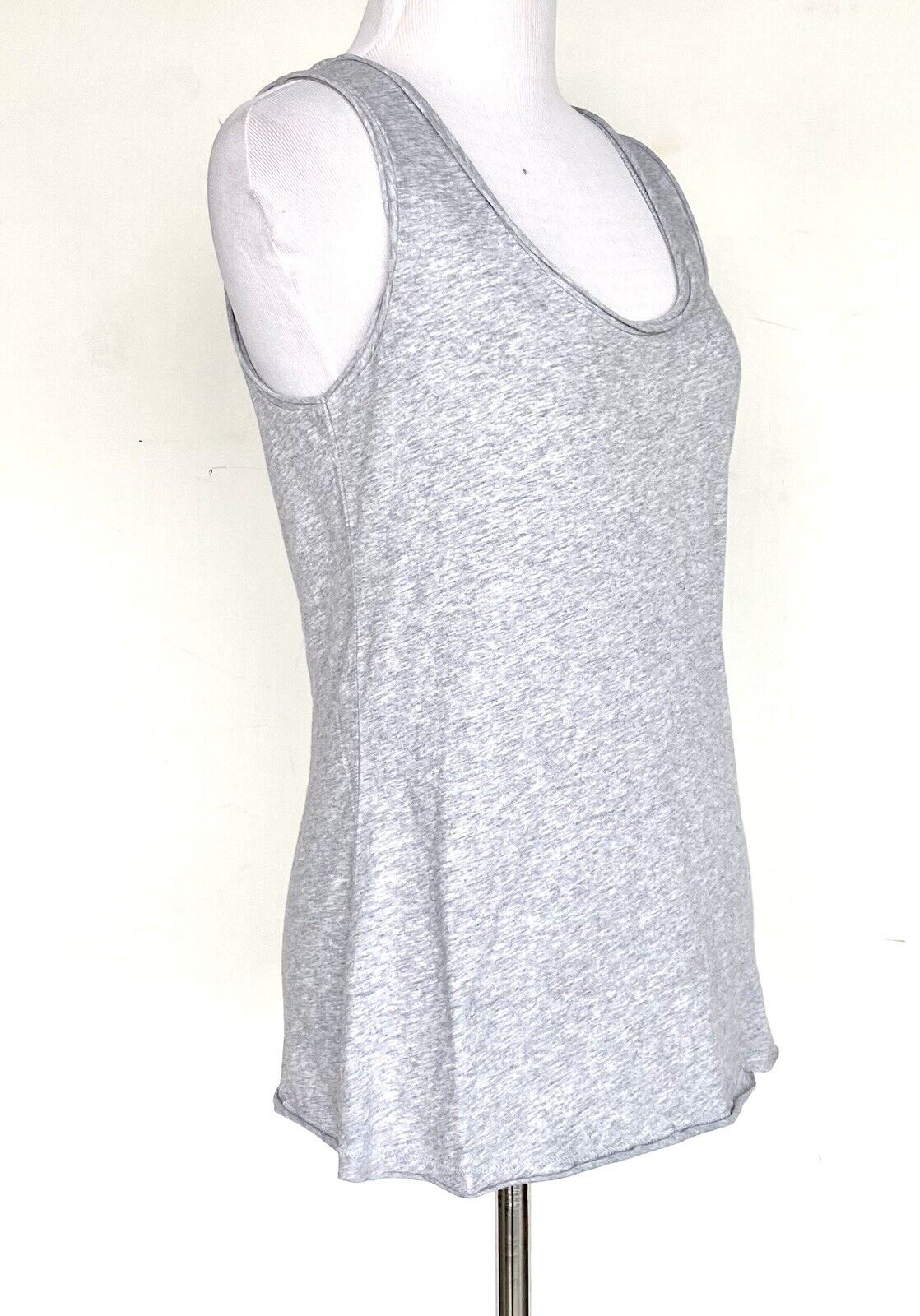 AllSaints Grey Marl Emelyn Vest Tee. Price $35 Size S NWT Roll Edge
