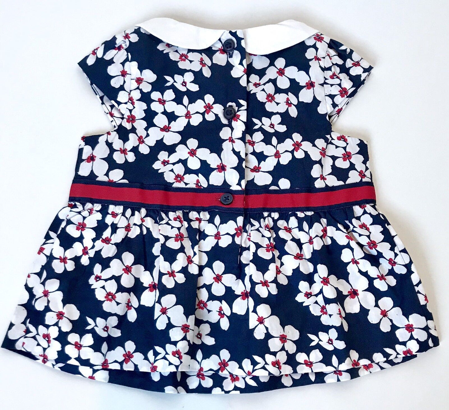 Janie And Jack Flower Collared Dress 3-6 M NWT Retail $36 Price $25
