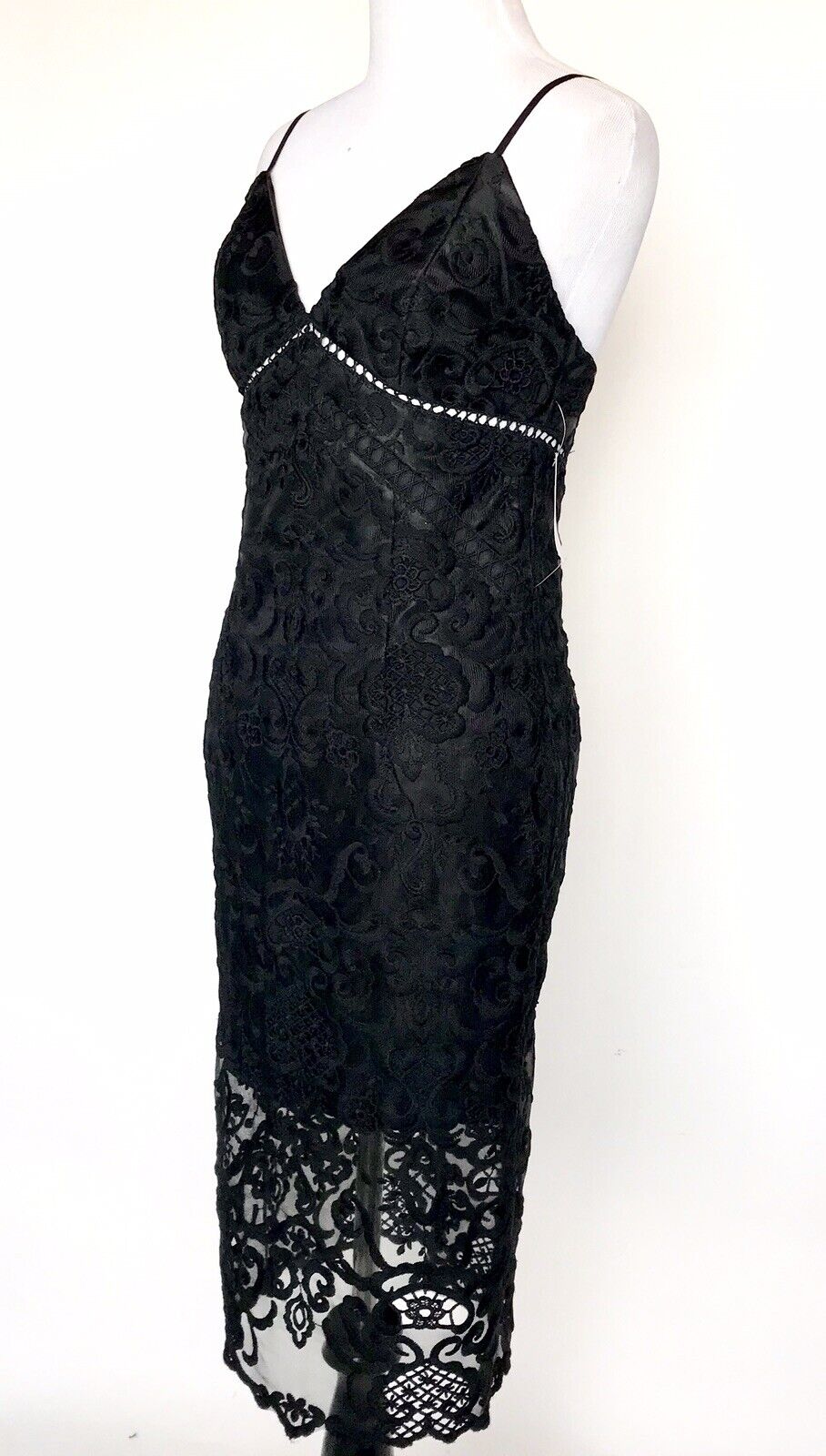 Bardot Black Cocktail Dress. Size XS Retails $119 Price $65 NWT