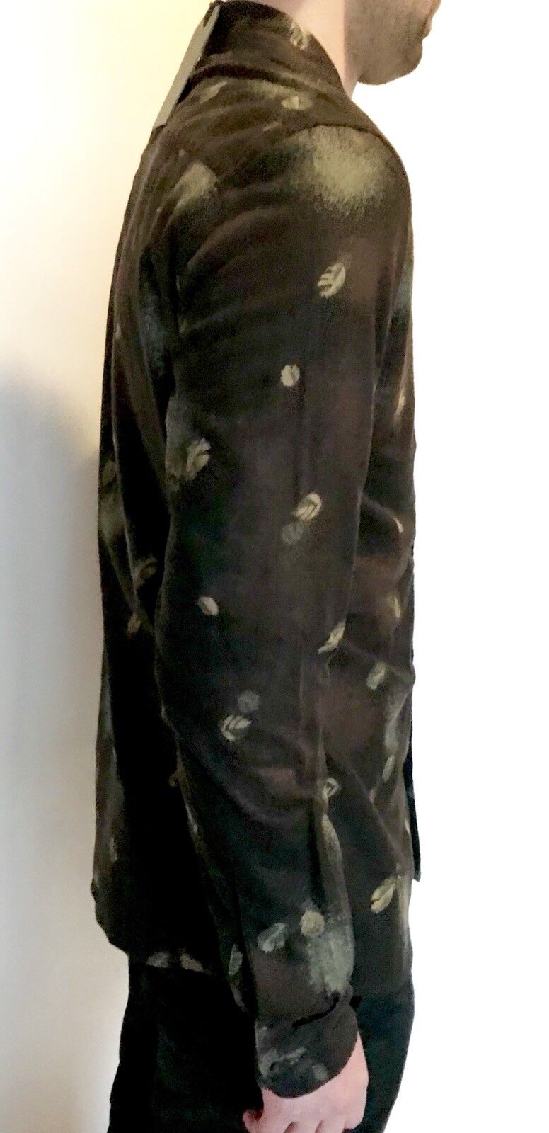 AllSaints Washed Black Abilene LS Shirt  Retail $165 NWT Price $79 All Saints S