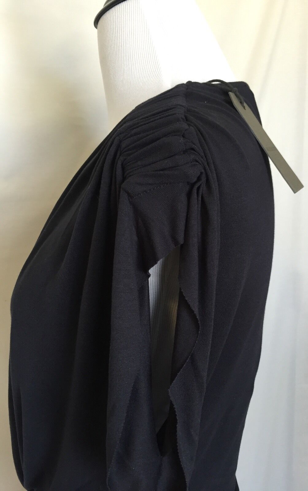 AllSaints Helix Indigo Draped Dress. NWT Size 2 Retails $178 Price $79