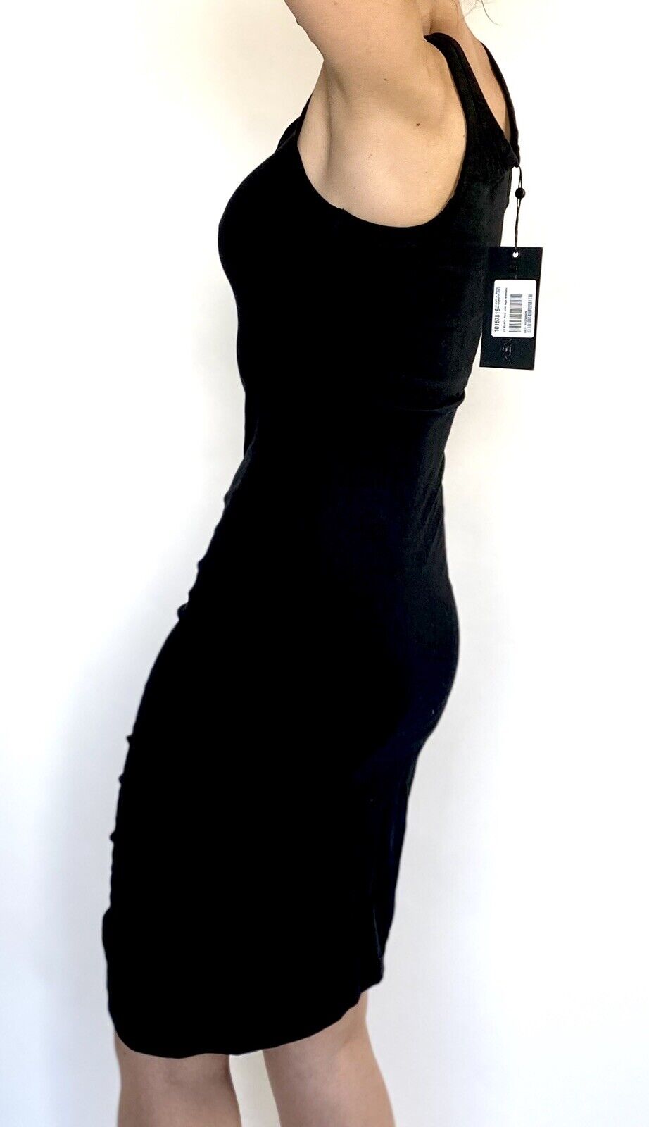 Kendall + Kylie Womens Black Ruched Party Tank Dress XS Retail $88 Price $49