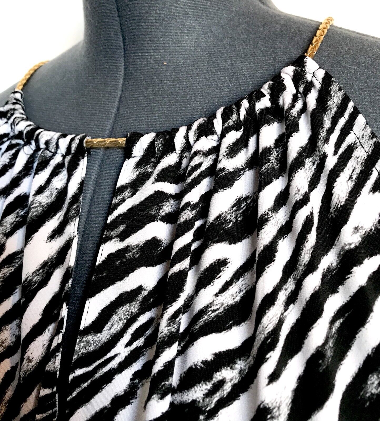 Michael Kors Animal Print Top NWT Retails $99.50 Price $$46 Size XL