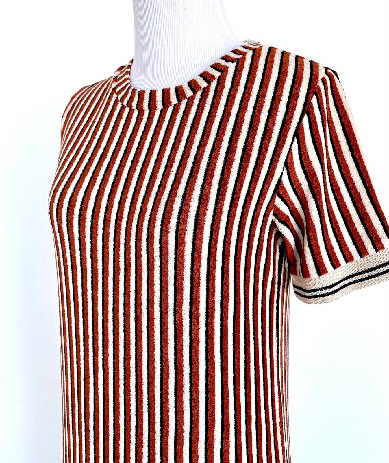 Scotch & Soda Striped Poolside Toweling Dress Cover Up Retail $135 Price $79