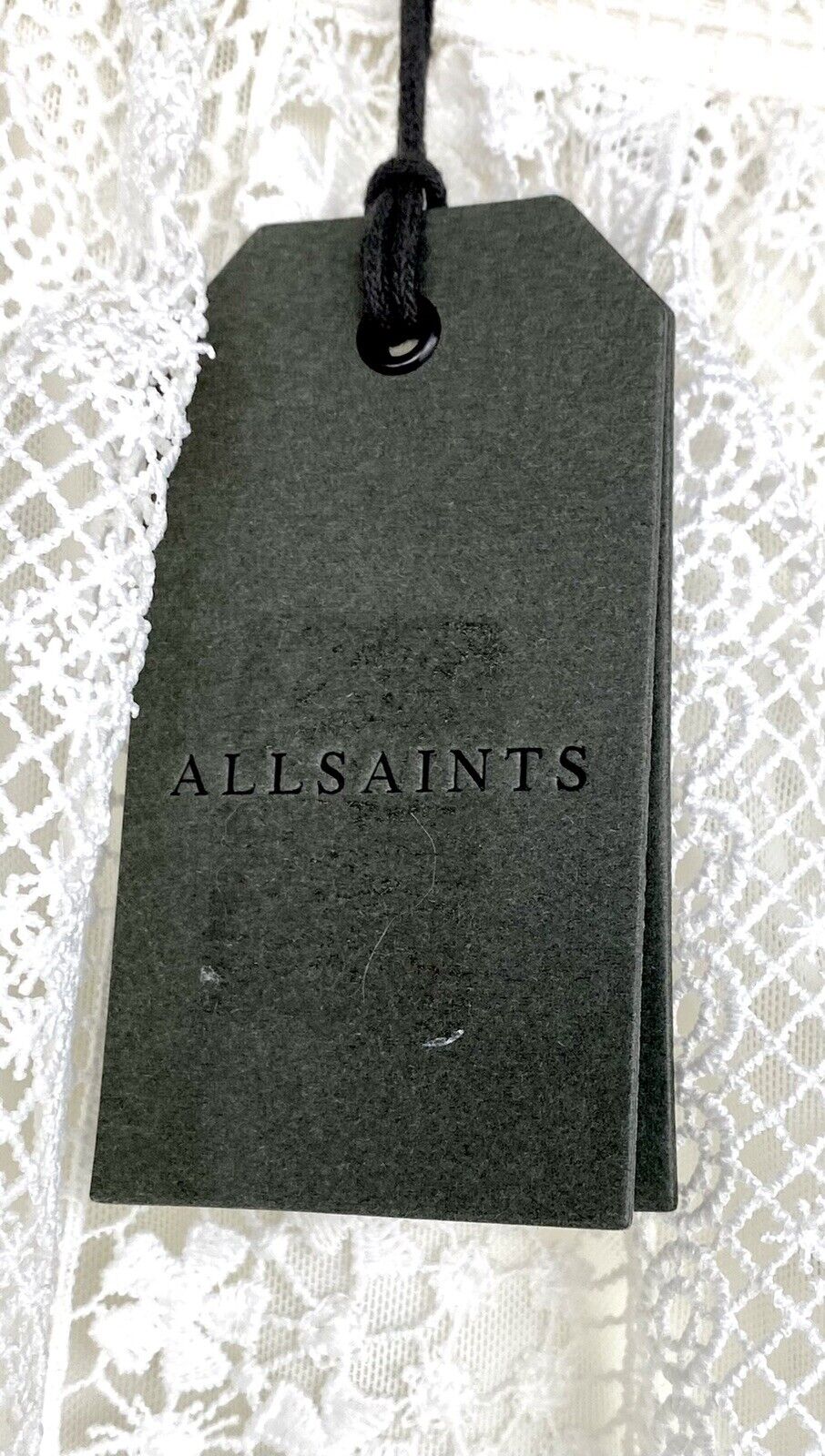 AllSaints Rowan Chalk Crochet Lace Skirt NWT Size 2 Retails $268 Price $119 NWT