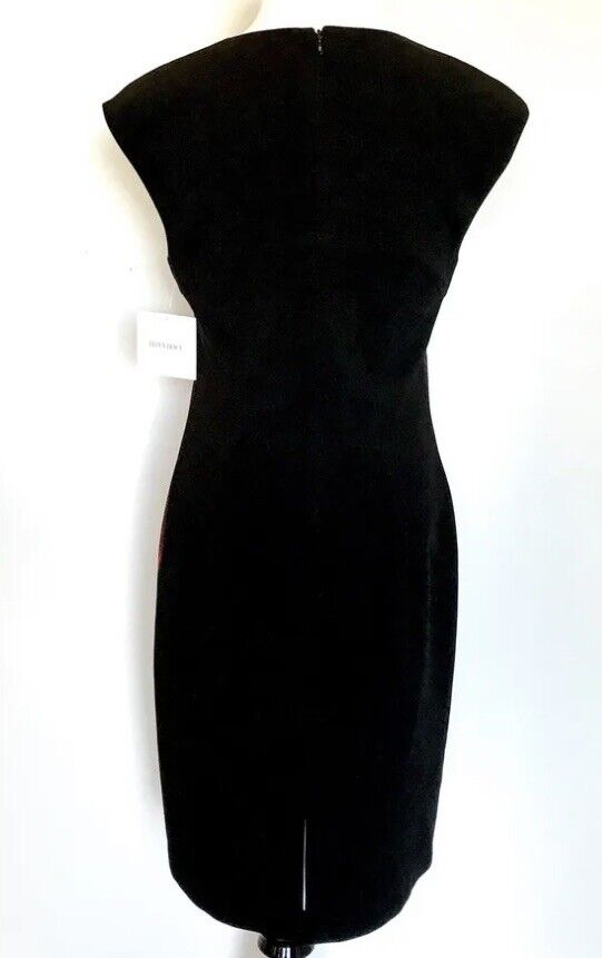 Ellen Tracy Black Red And Blue Rose Dress. NWT Size 12 Retail $149.50 Price $65