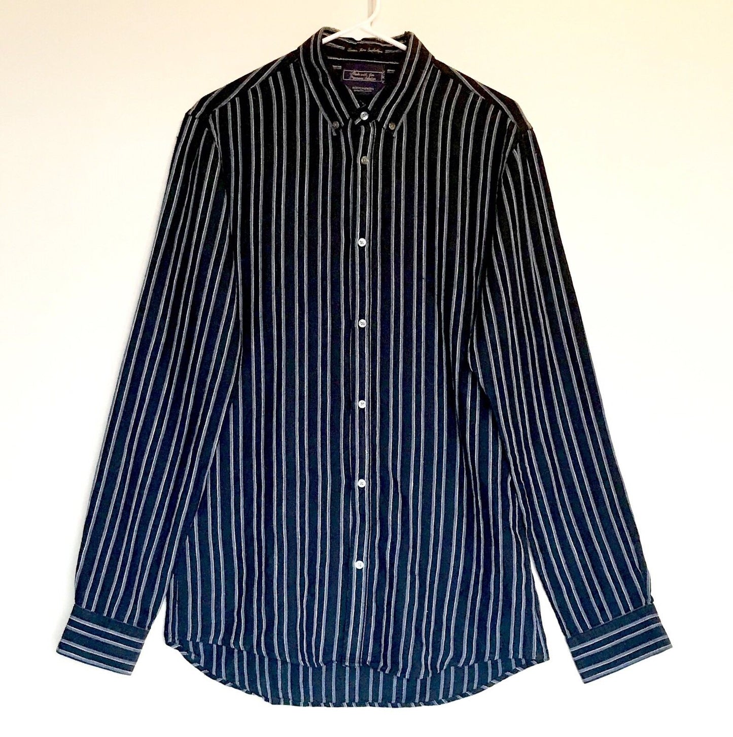 Scotch & Soda Striped LS Linen Mix Shirt. NWT Medium Retail $135 Price $78