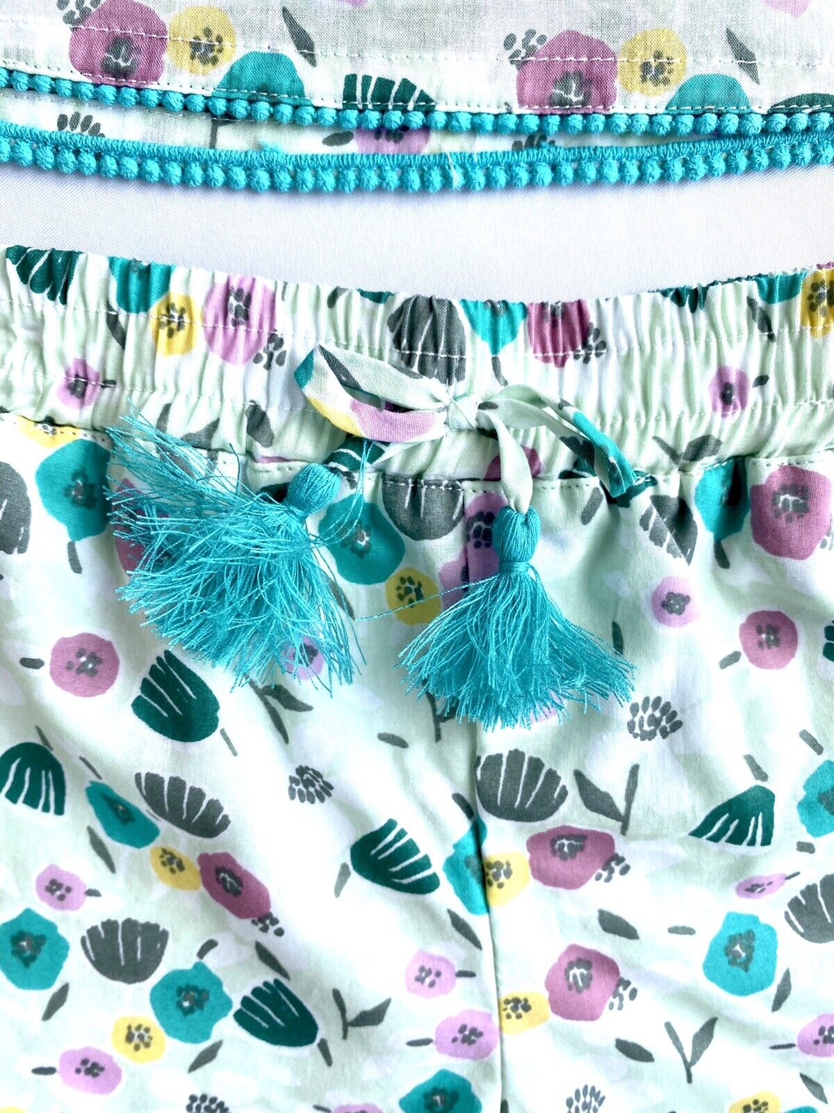 Peek Matissi 2 Pc Top And Shorts. Pom Pom Detail 18-24 M Retail $44 Price $30