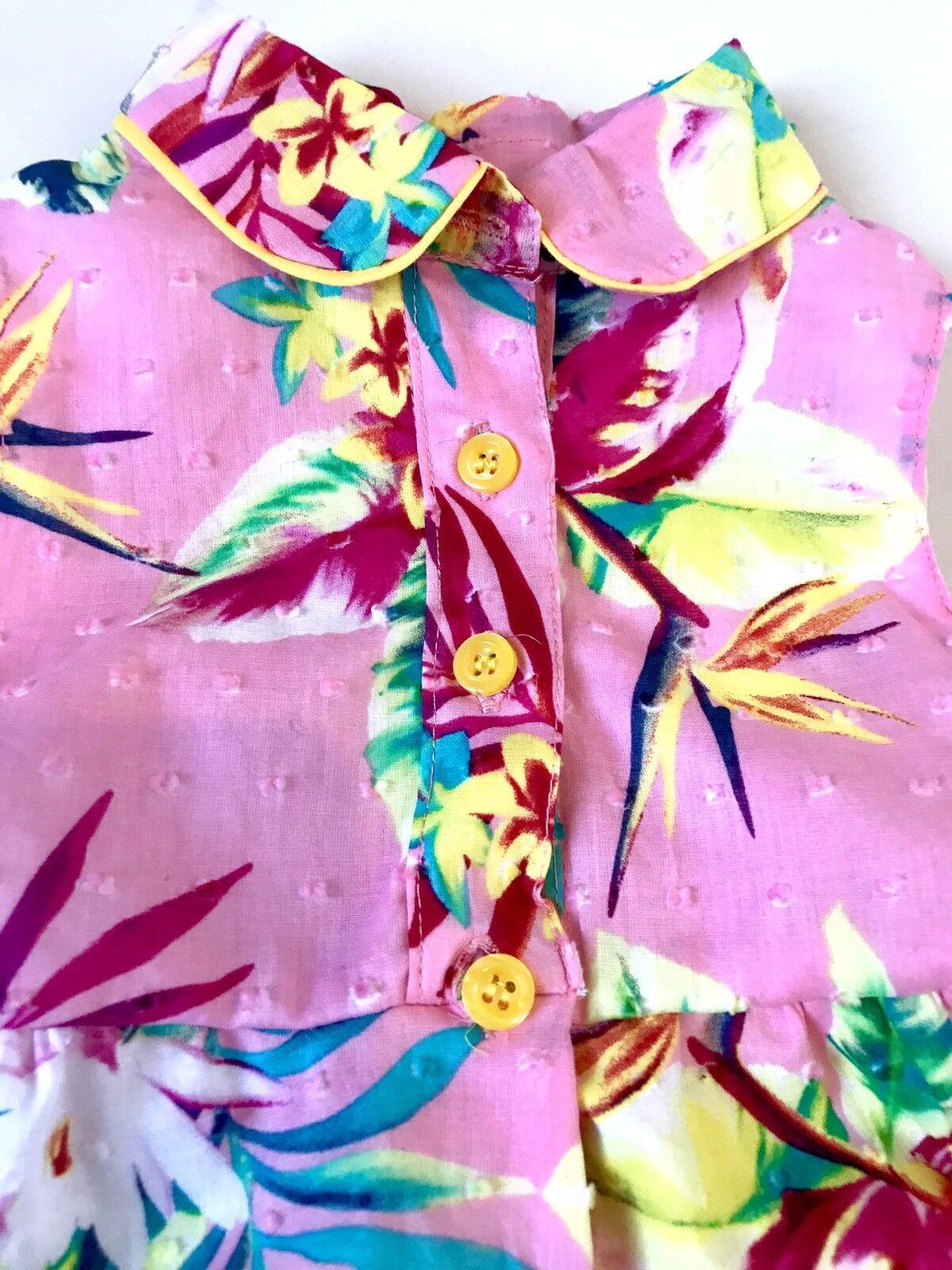 Penelope Mack Floral Sleeveless Dress &  Panties Retails $24 Price $16 18 M NWT