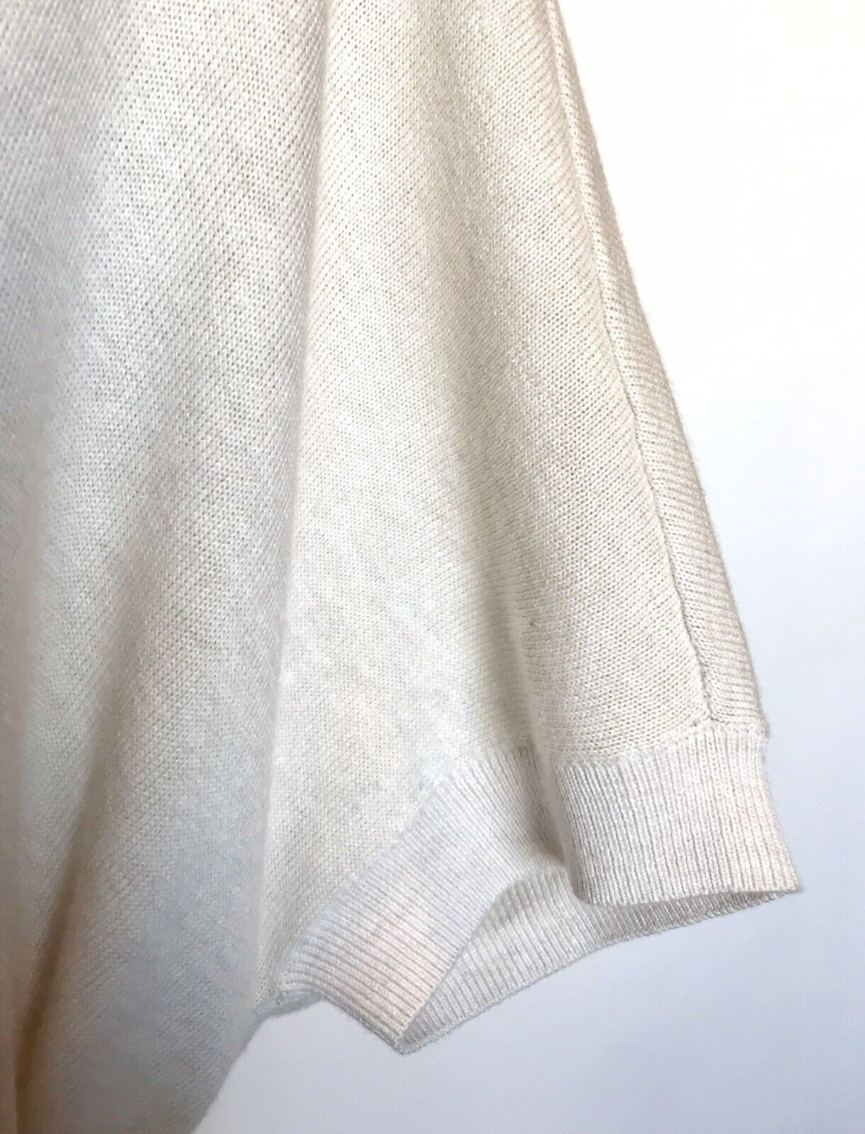 AllSaints Shera Asymmetrical Knit Top Retail $195 Price $78 Size L NWT