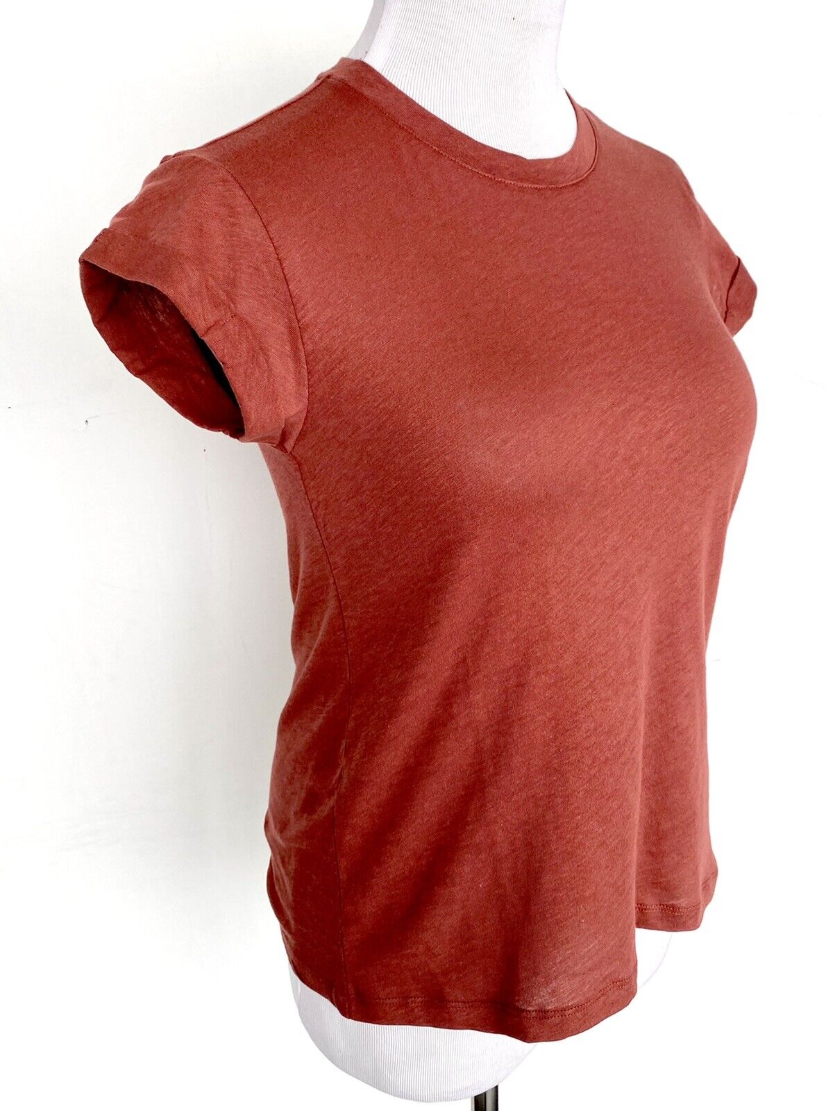 AllSaints Anna Tee Oxblood Red NWT Retail $52 Price $42 Size 6