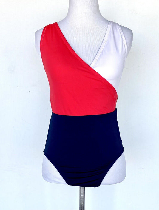 J Crew Colorblock Swimsuit. NWT Retail $84 Price $57 Size S