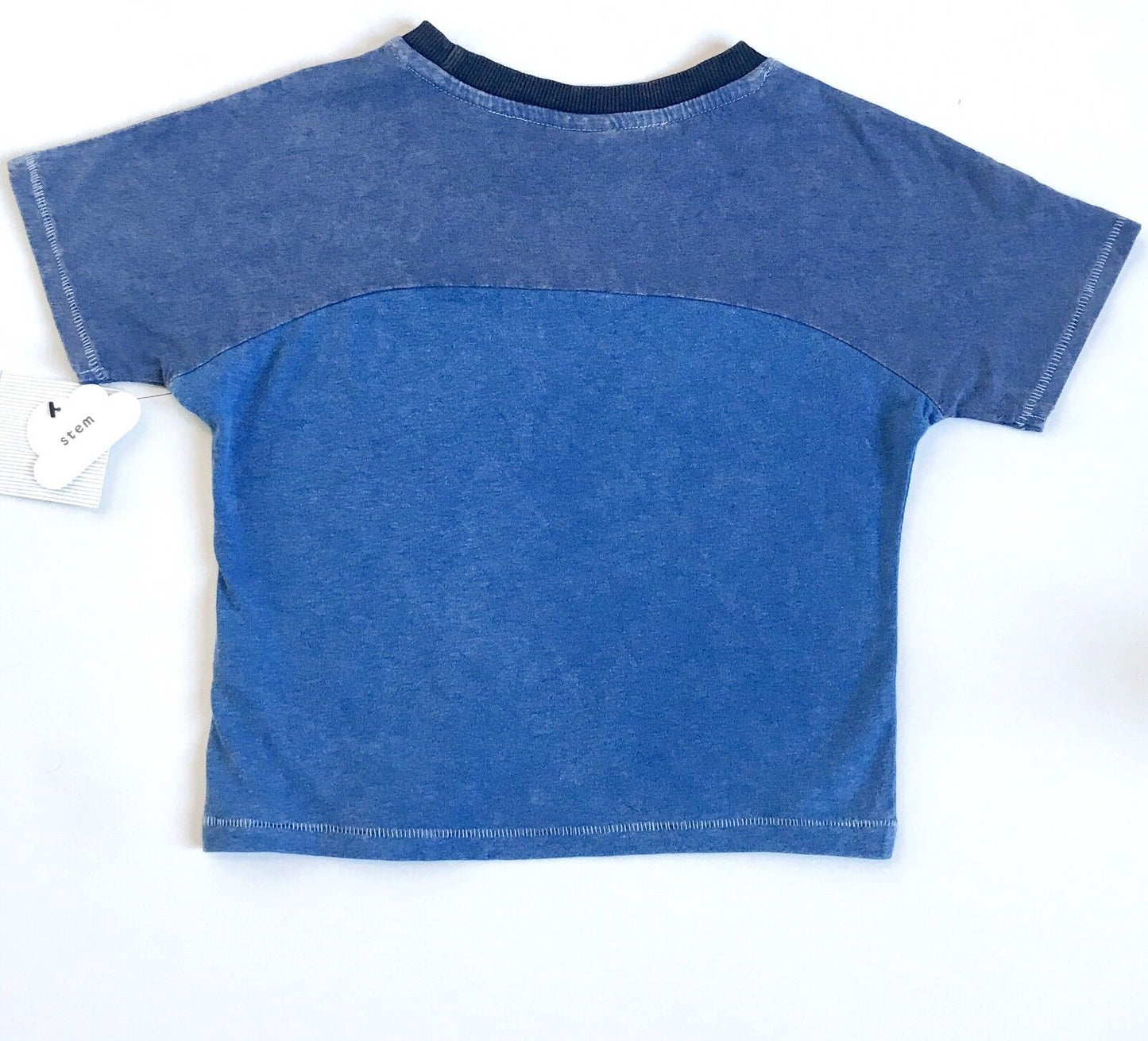 Stem Baby Boys Blue Tee Shirt Age 2 Retails $22 Price $13.20 NWT