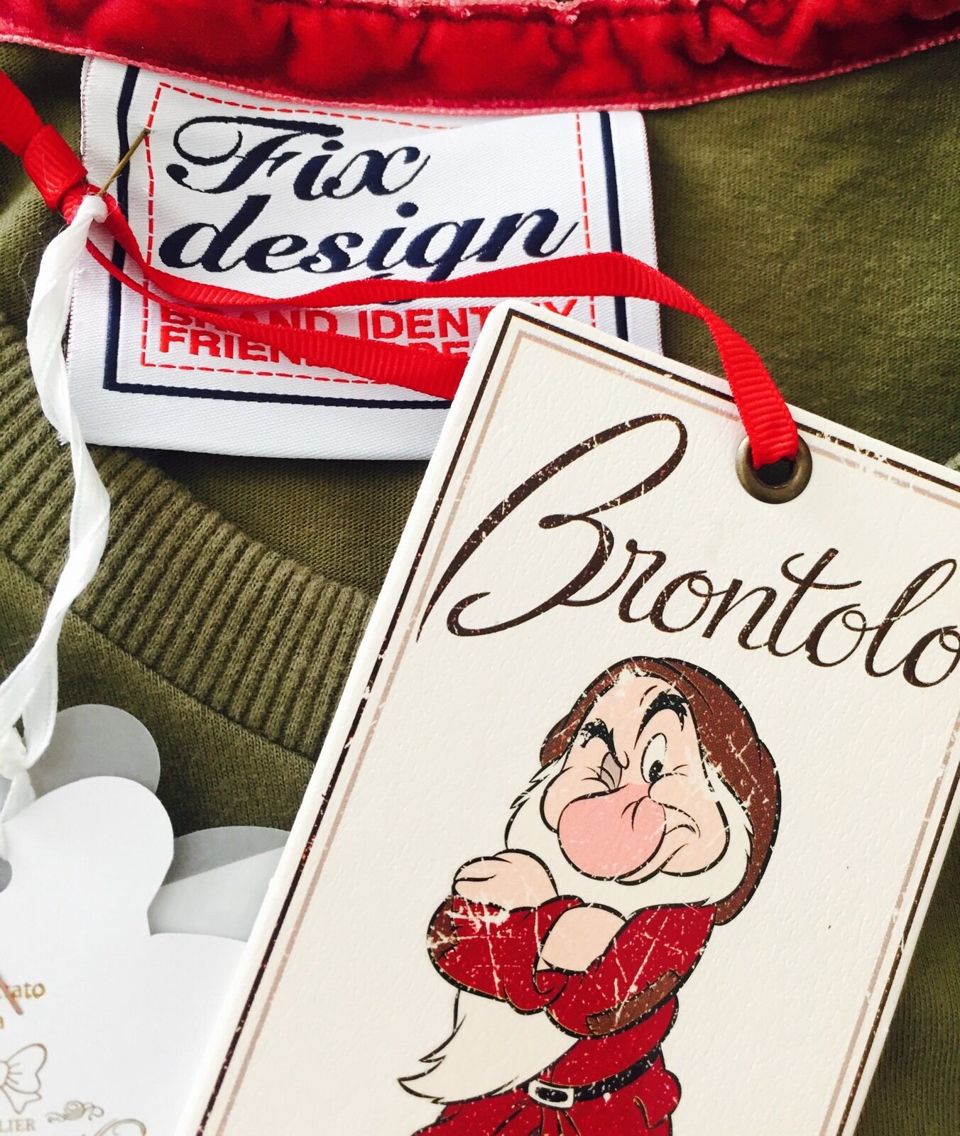 Brontolo Disney Distressed Style Grumpy Tee. NWT Size M Retails $42 Price $22