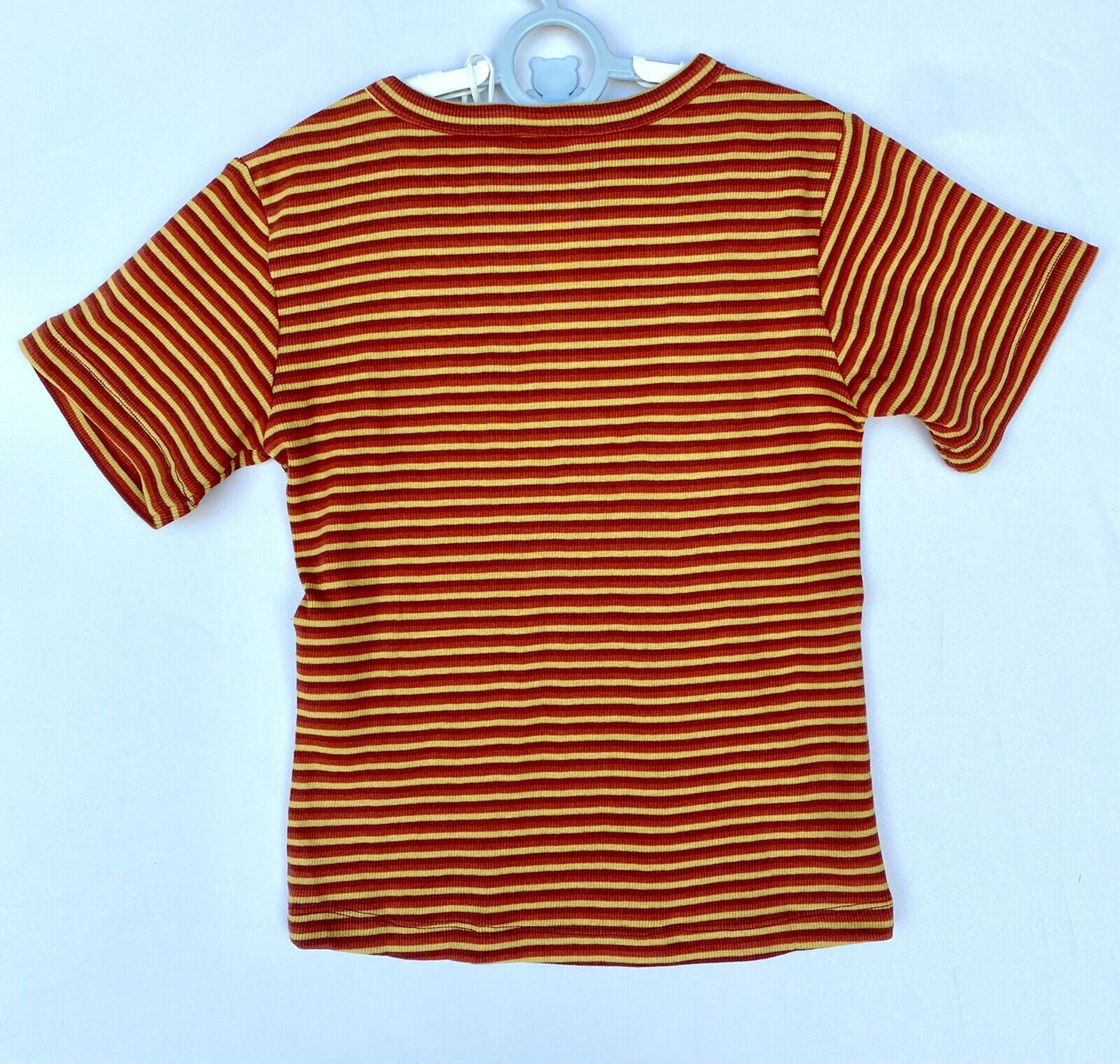 Kate Quinn Organic Cotton Stripe Henley Top Retail $32 Price $22 6 Y Stretch