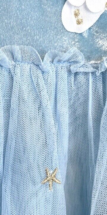 Mini Boden Fairy Wings Velvet Net Dress. 6-12 Month Retail $55 Price $32.98 NWT