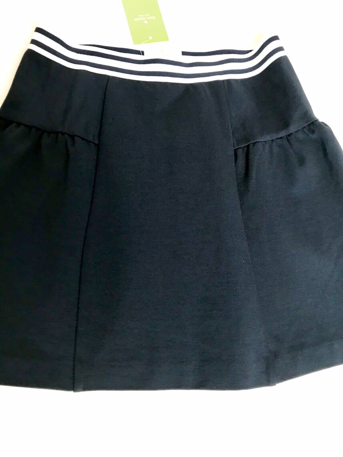 Kate Spade Flared Navy & Cream  Skirt NWT Retail $58 Price $29 Age XL (14)