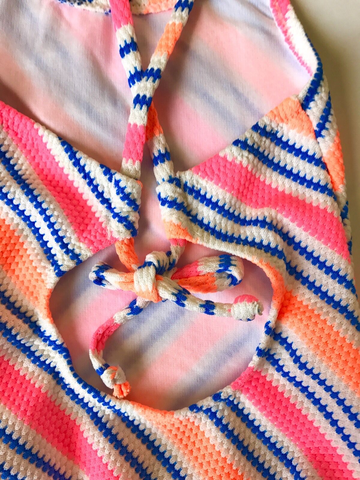 Seafolly Seaside Lane Weave Swimsuit 6-12 Months NWT Retails $56 Price $24