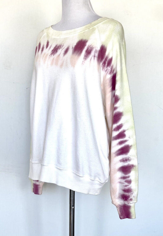 WILDFOX Sweatshirt Aloe Edge Dye Retail $128 Price $54 XS Soft