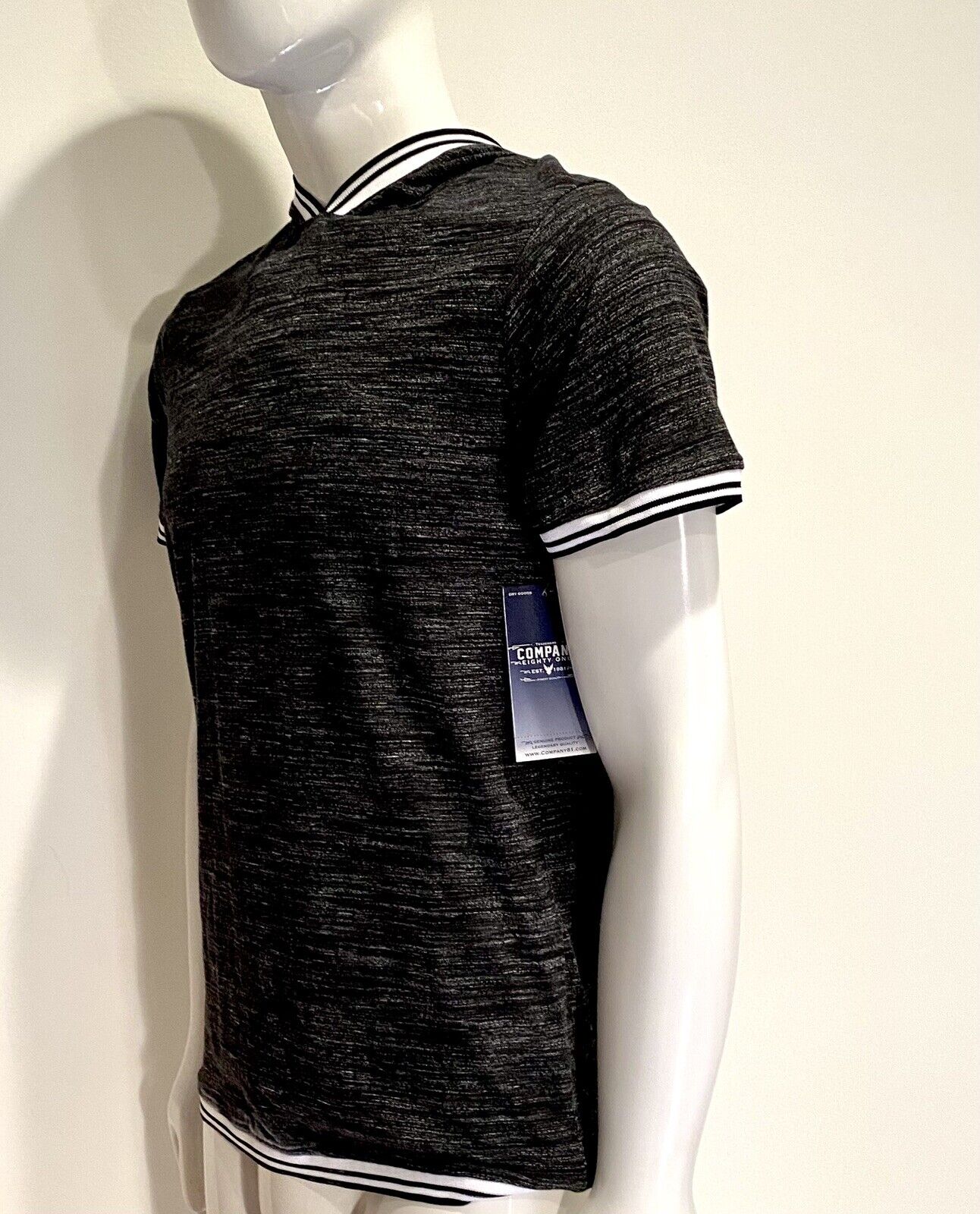 Company eighty one black SS hoody Retail $38 Price $26 Size M NWT