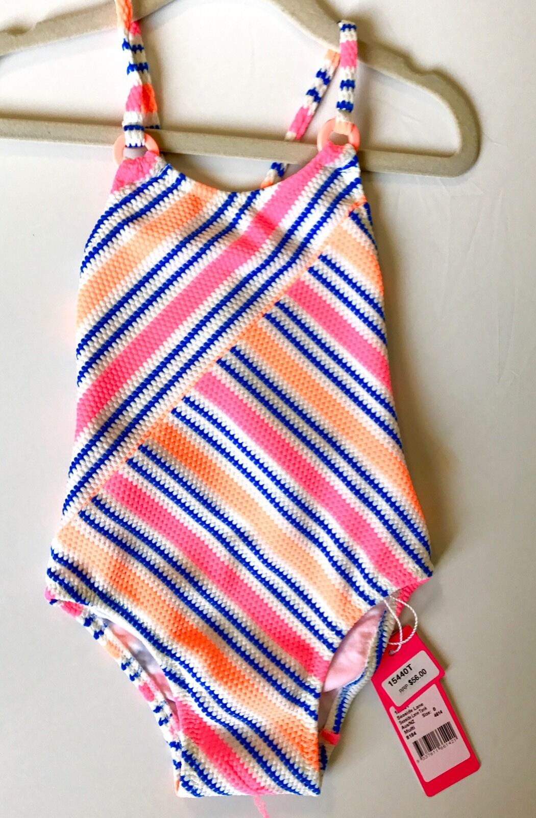 Seafolly Seaside Lane Weave Swimsuit 6-12 Months NWT Retails $56 Price $24