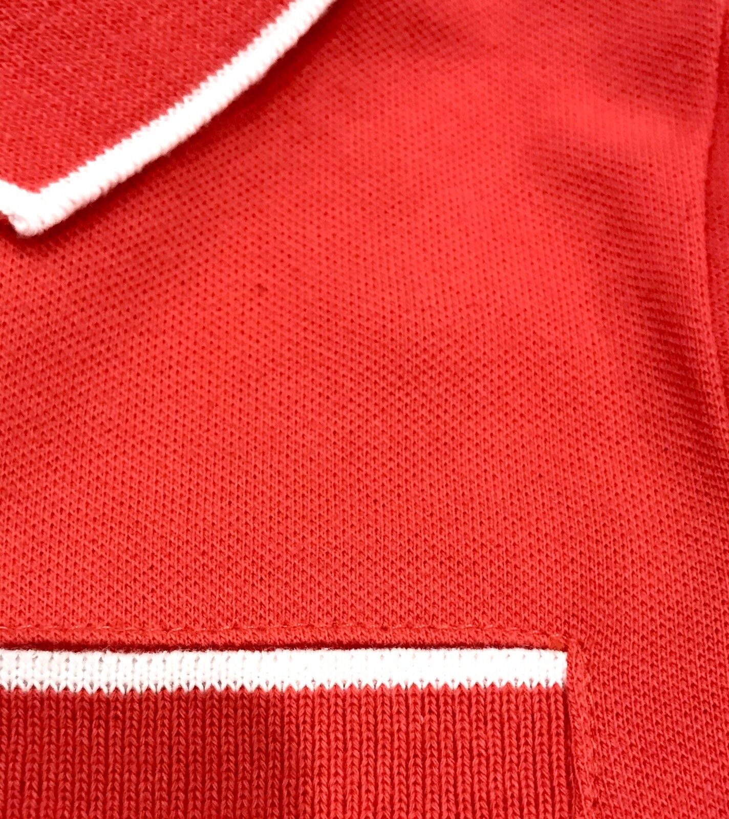 Andy & Evan Baby Polo Shirt. Red & White 12-18 Months Retail $36 Price $17