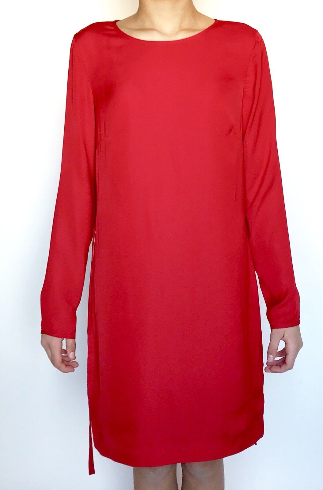 Armani Exchange NWT Red Shift Dress. XS Retails $120 Price $68