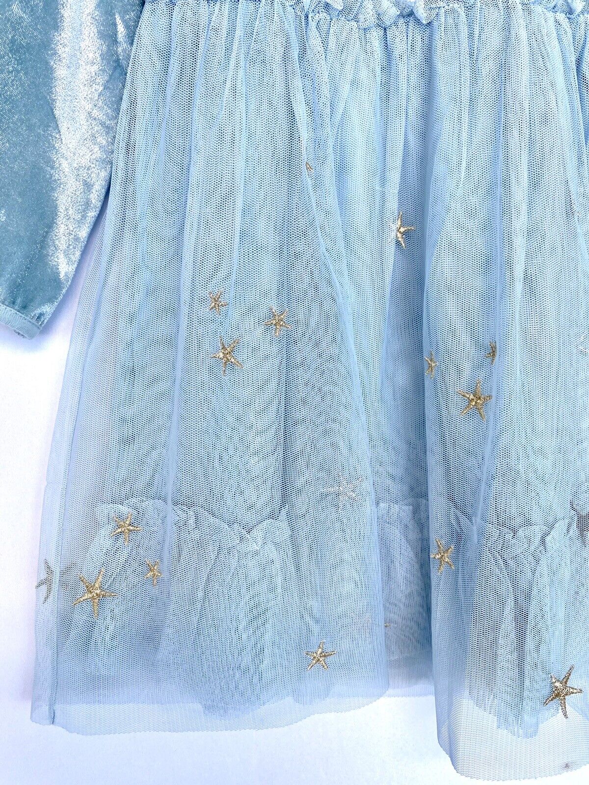 Mini Boden Fairy Wings Velvet Net Dress. 6-12 Month Retail $55 Price $32.98 NWT