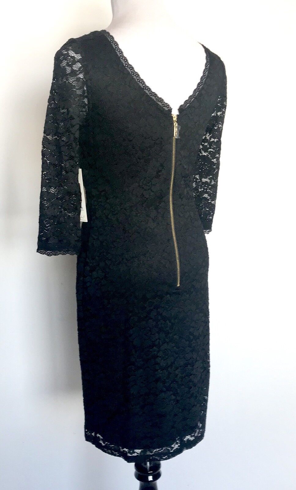 Eliza J  Black Lace Dress NWT Retails $128 Price $68 Size 4