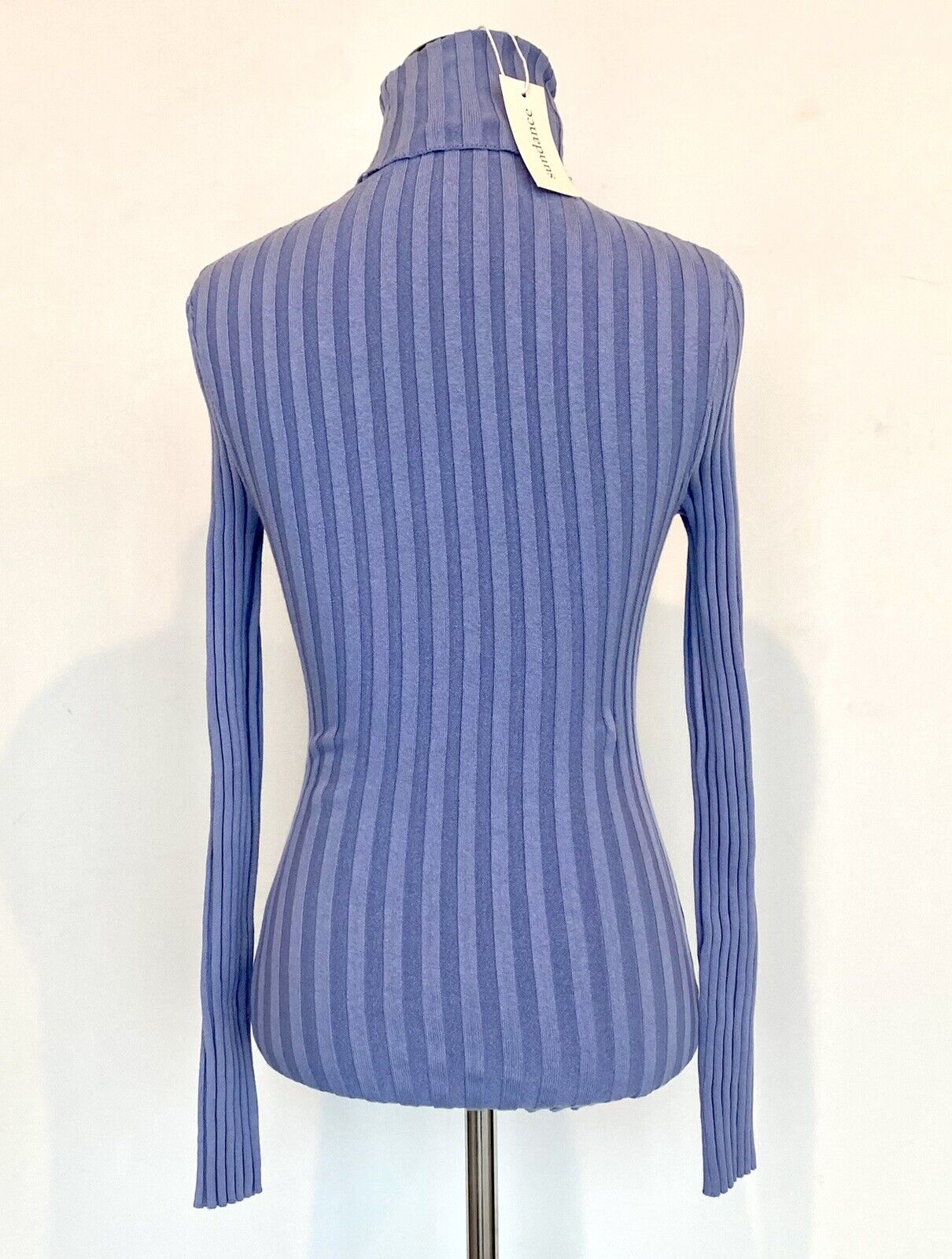 Sundance Legends Turtleneck Sweater Retail $88 Price $52 PXXS Periwinkle Blue
