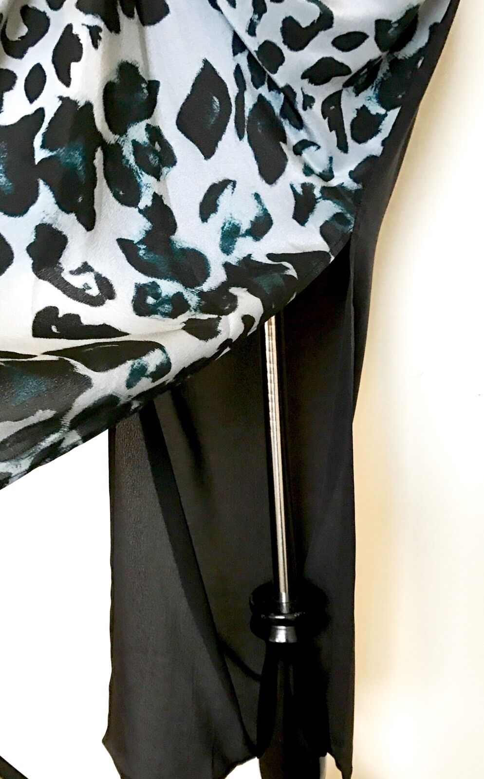 Allsaints Silk Riviera Leo Dress NWT Size 4 Retail $360 Price $108