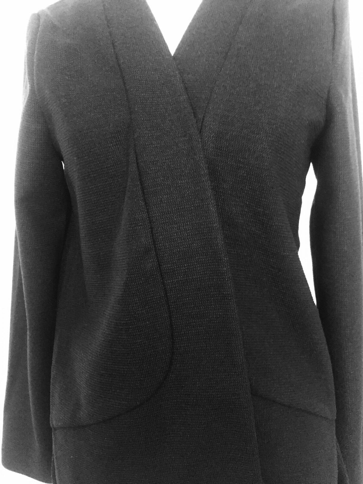 TAVI Black Open Formal Or Casual Jacket Woven Fabric NWOT SIZE S. PRICE $26