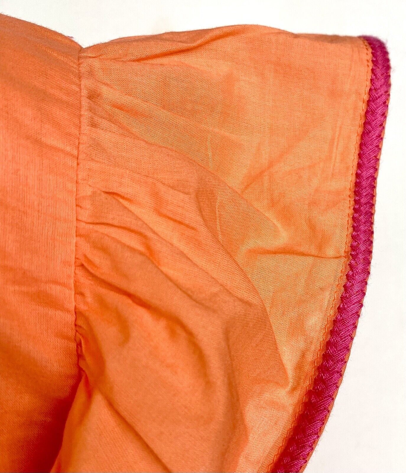 NWT J Marie embroidered Krista Top size XS Retail $106 Price $53 pink Orange