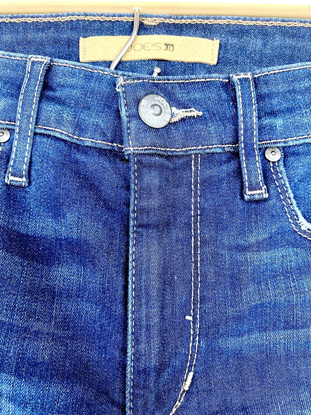 Joe's Jeans  High Rise Raw Hem Hawthorne Boot Cut Jeans Retail $178 Price $79