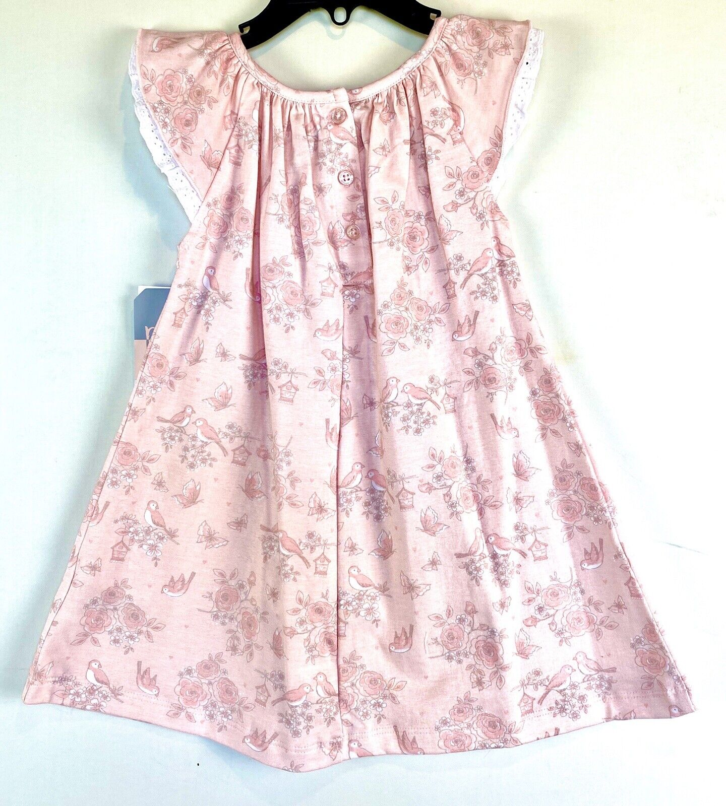 Pastourelle Pippa & Julie Pink Birdhouse Baby Dress Retail $34 Price $$24  18M