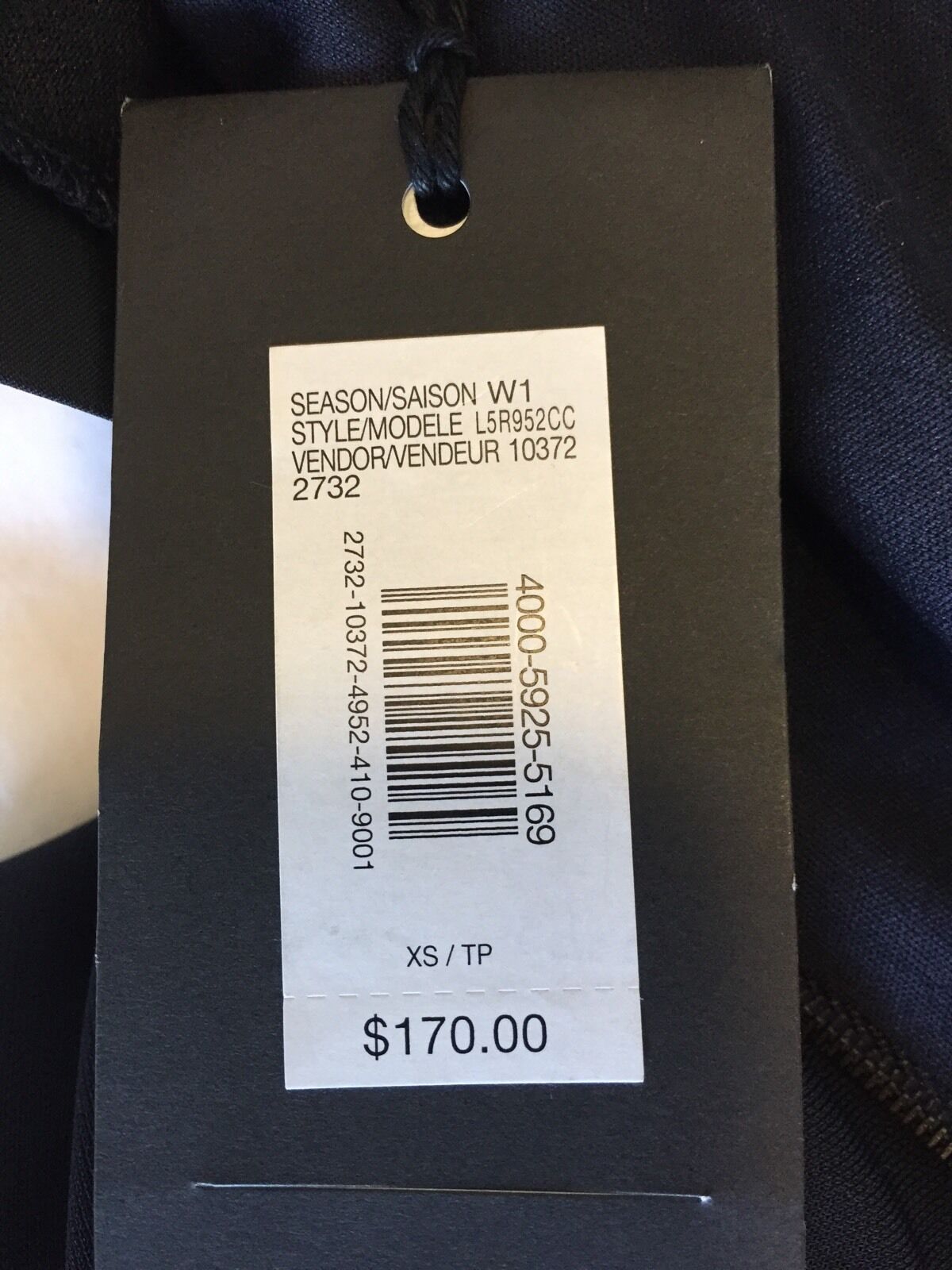 Armani Exchange Navy Stretch Dress NWT Size XS Retails $170 Price $85