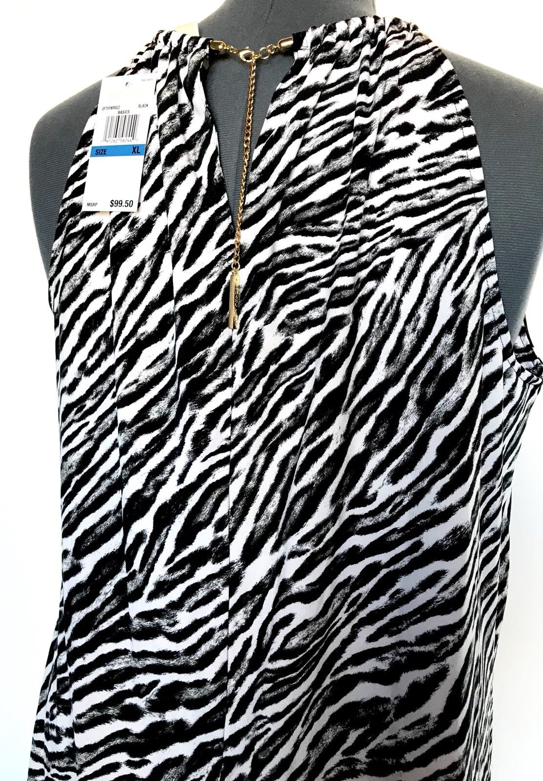 Michael Kors Animal Print Top NWT Retails $99.50 Price $$46 Size XL