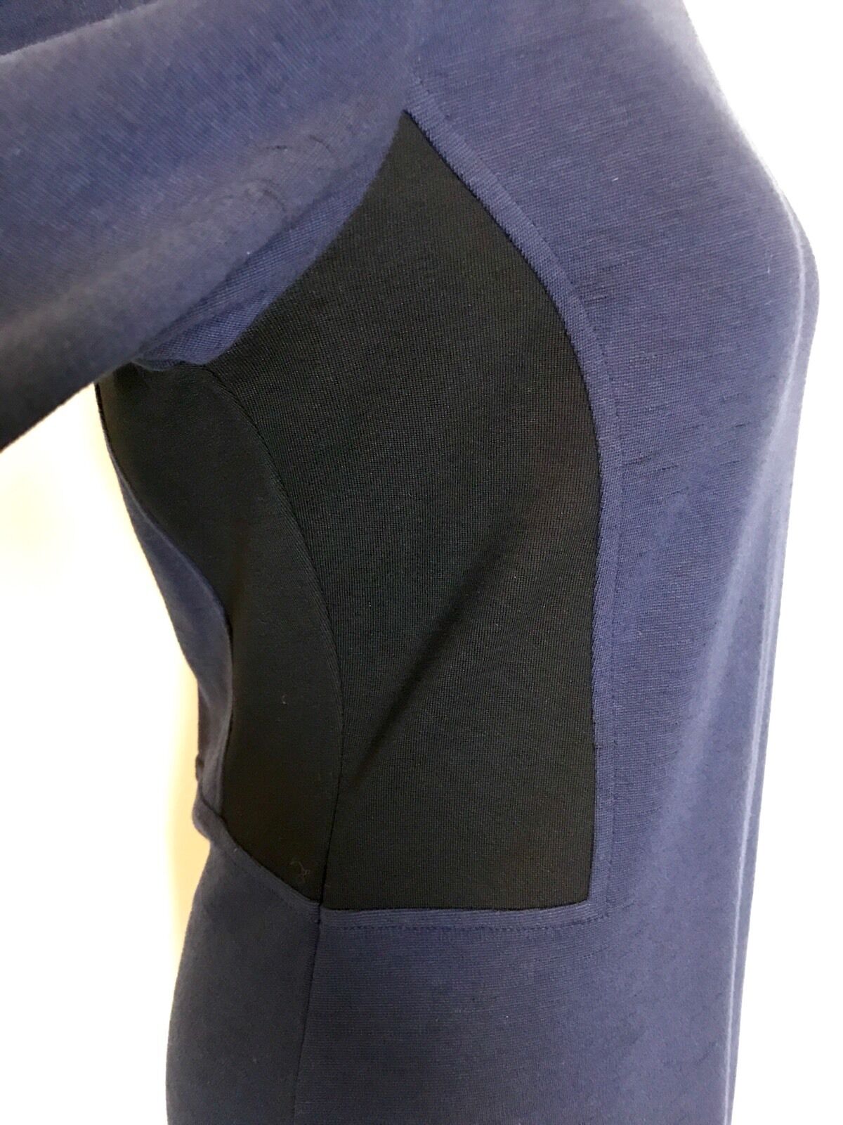 Maison Scotch Scotch & Soda Blue Black Dress NWT Retail $139 Price $52 Size3 L